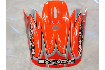 Visiere sixsixone axcel orange