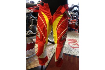 PANTALON FOX STRAFER RED YELLOW 04120