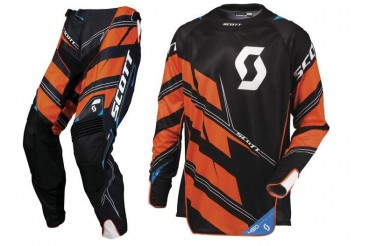 Tenue Scott 450 Commit NOIR/ORANGE