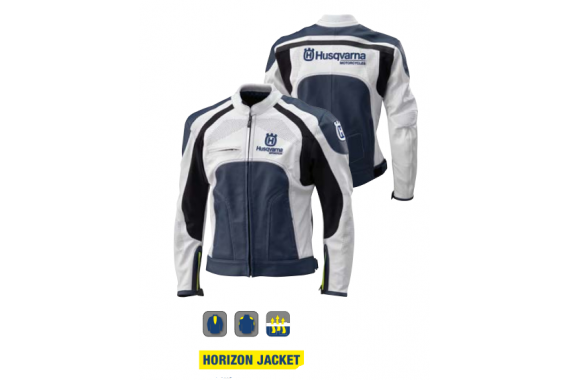 Blouson Husqvarna cuir HORIZON JACKET Blouson Husqvarna cuir HORIZON JACKET