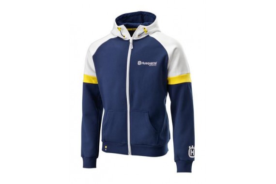 VESTE TEAM HUSQVARNA ZIP HOODIE VESTE TEAM HUSQVARNA ZIP HOODIE