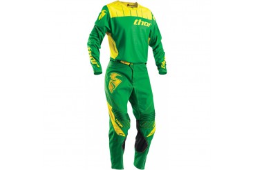 Tenue Thor S16 Control VERT/JAUNE