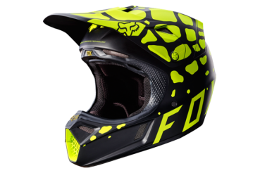 FOX V3 GRAV BLACK/YELLOW