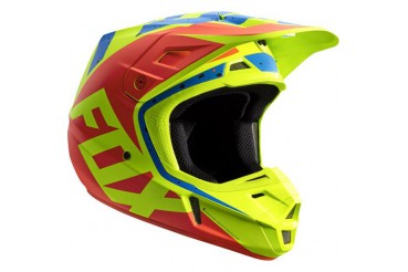 FOX V2 NIRV YELLOW/BLUE