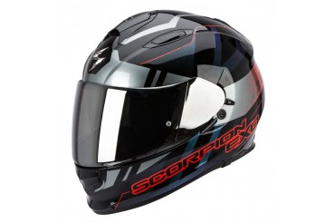 SCORPION EXO 510 STAGE ARGENT ROUGE