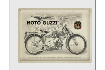 100th Plaque Vintage | MOTO GUZZI