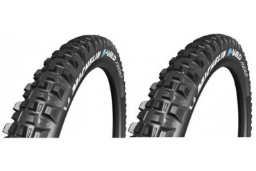 Lot Michelin EBIKE - 2 pneus E-Wild Gum-X 29X2.60 (Front+Rear)