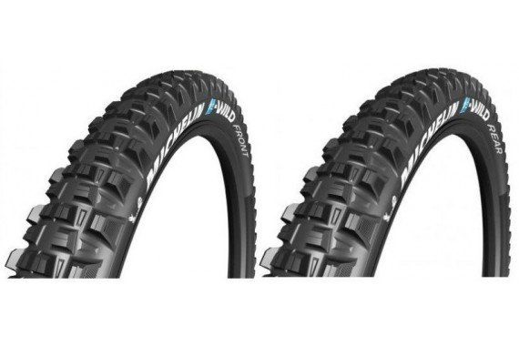 Lot Michelin EBIKE - 2 pneus E-Wild Gum-X 29X2.60 (Front+Rear)
