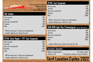Location vélos & porte vélos | JDM Vélos