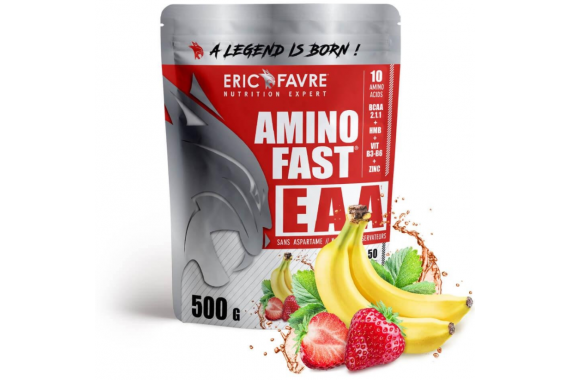 Amino Fast EAE - Fraise banane | Eric Favre