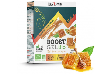 Boite de gel énergétique 100% naturel saveur miel | Eric Favre