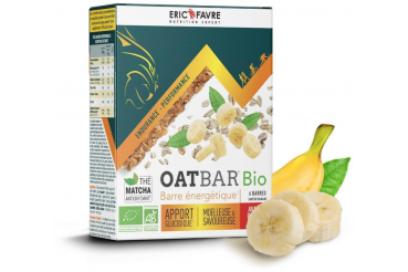 Boite de barre énergétique avant l'effort 100% naturelle, saveur banane | Eric Favre