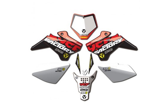 Kit Déco SP1 2015 Rouge | YCF