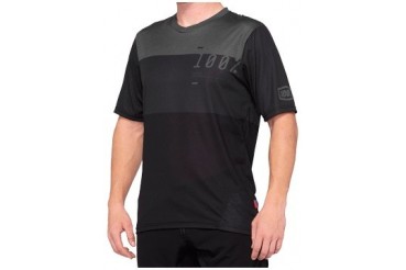 Maillot Airmatic - Noir/Charbon | 100%