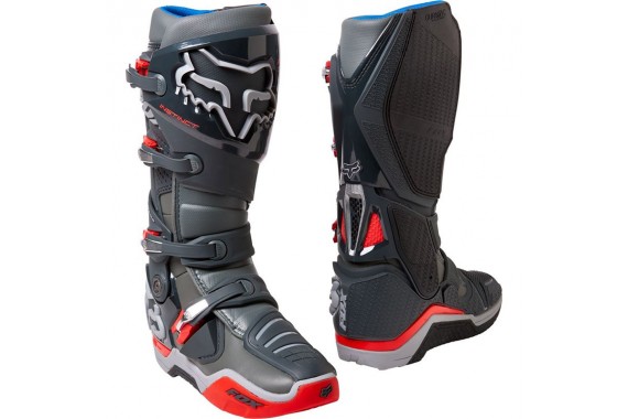 Bottes Instinct Grey/Red | FOX