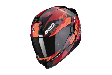 Exo 520 Air Cover Noir Rouge | SCORPION