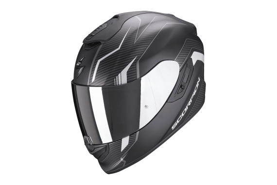 Exo-1400 Air Fortuna Noir Mat-Argent | SCORPION