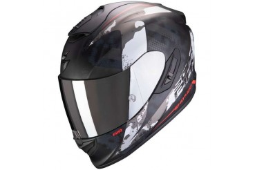 Exo-1400 Air Sylex Matt Black-Silver Red | SCORPION