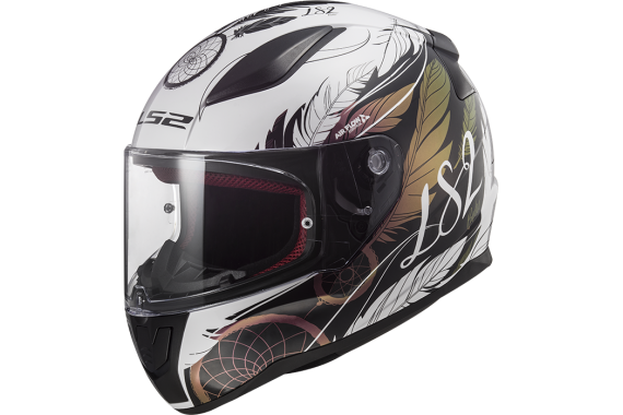 FF353 Rapid Boho White Black Pink | LS2