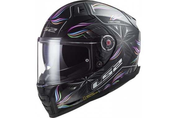 FF811 Vector II Tropical Black White-06 | LS2