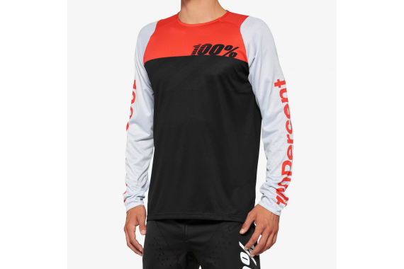 Maillot R-Core manches longues - Racer Red | 100%