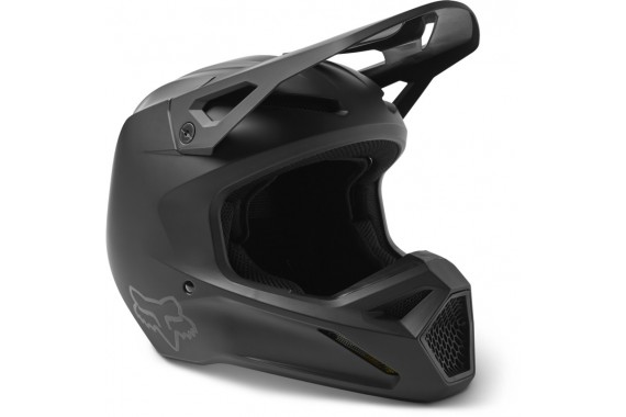 V1 Solid - Matte Black | FOX