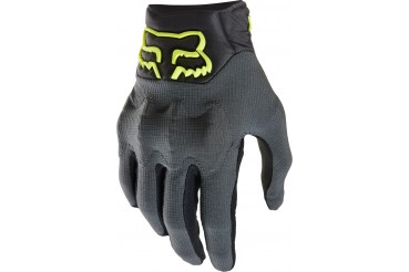 Bomber Lt Glove CE - Grey/Yellow | FOX