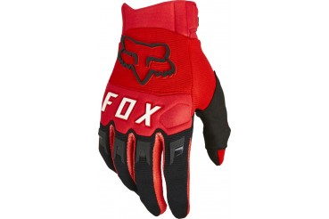 Dirtpaw Glove - Fluorescent Red | FOX