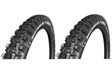 Lot Michelin EBIKE - 2 pneus E-Wild Gum-X 27.5X2.60 (Front+Rear)