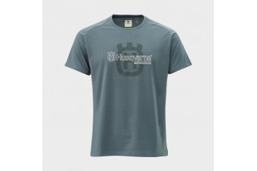 Origin Tee Grey | HUSQVARNA