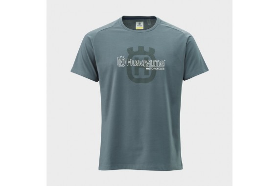 Origin Tee Grey | HUSQVARNA