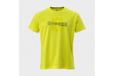 Origin Tee Yellow | HUSQVARNA