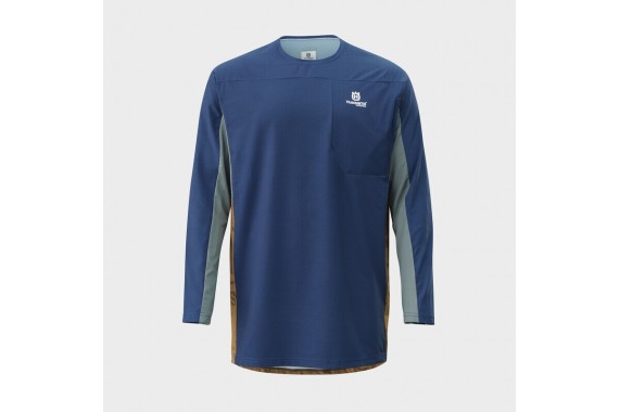 Gotland Shirt Blue | HUSQVARNA