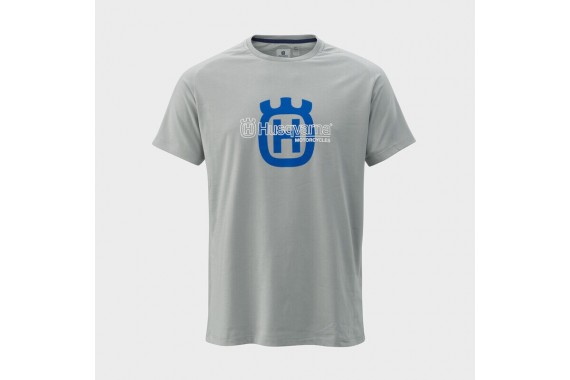 Origin Tee Light Grey | HUSQVARNA