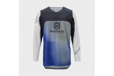 Railed Jersey Blue   | HUSQVARNA