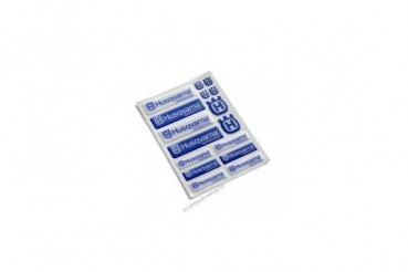 Autocollant 3D logo sticker HUSQVARNA