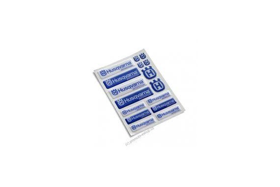 Autocollant 3D logo sticker HUSQVARNA