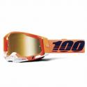 Racecraft 2 Coral Mirror True Gold Lens | 100%