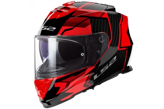FF800 STORM II - Tracker Black / Red | LS2