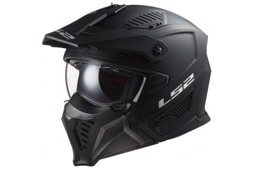 OF606 DRIFTER - Solid Matt Black | LS2