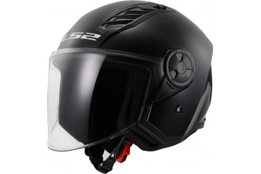 OF616 AIRFLOW II - Solid Matt Black | LS2