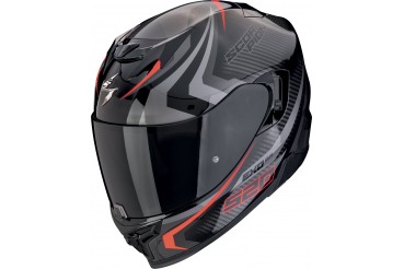 EXO-520 EVO AIR TERRA - Noir Argent Rouge | SCORPION
