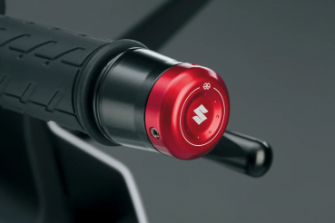 Kit Embouts de Guidon Rouge - 8R | SUZUKI
