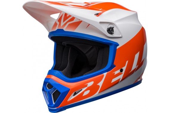 MX-9 Mips Disrupt - Gloss White/Orange | BELL