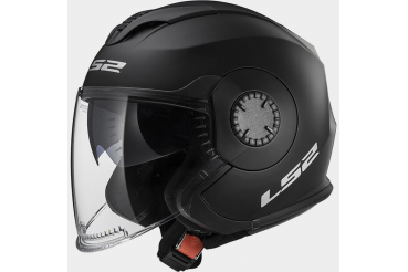 OF618 VERSO II SOLID BLACK MATT | LS2