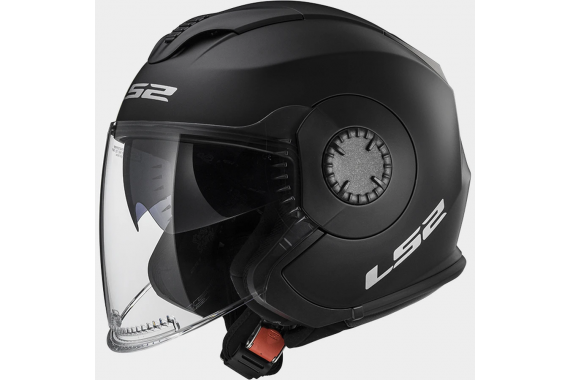OF618 VERSO II SOLID BLACK MATT | LS2
