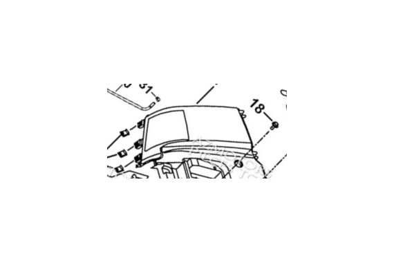 TGB CARROSSERIE ARRIERE NOIRE