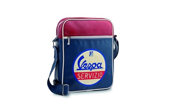 Besace vespa servizio (bleu et Rouge) Besace vespa servizio (bleu et Rouge)