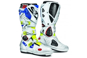 CROSSFIRE 2 SRS JAUNE Fluo/Blanc/Bleu | SIDI