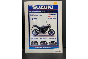 Kit déco SV 650 Classic Blanc / Bleu | SUZUKI